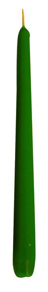Svíčka kónická tmavě zelená 24,5 cm