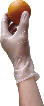 Gumové rukavice,  velikost S,   10 ks