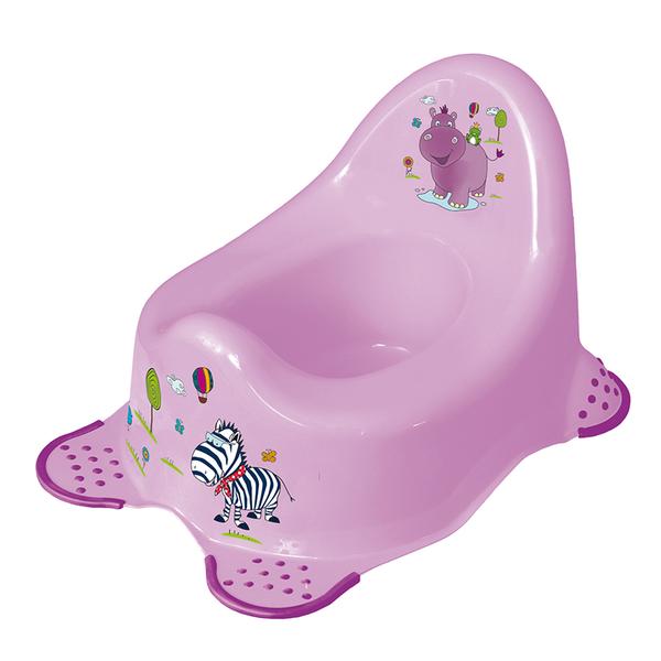 Nočník Hippo, růžová