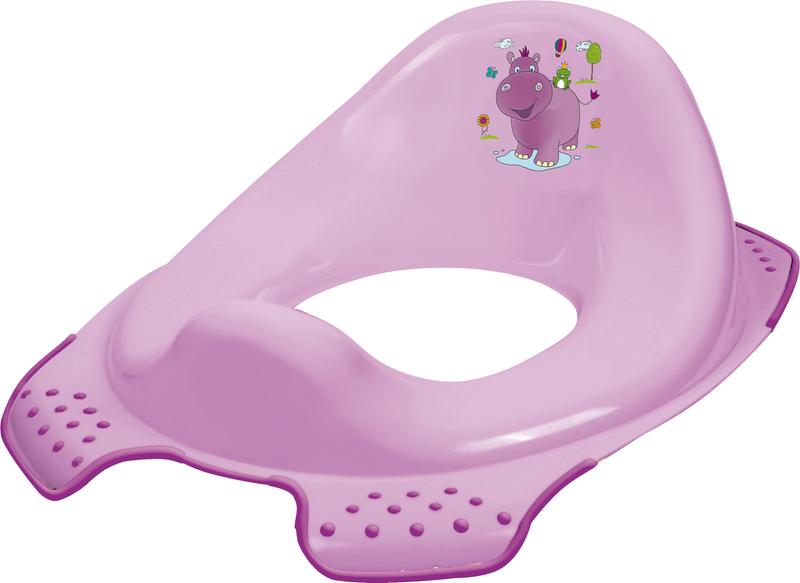 Sedátko na WC pro děti, Hippo - lila